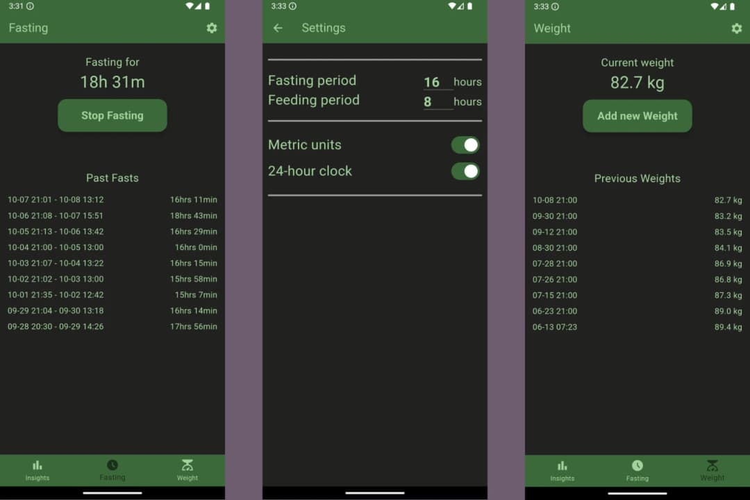 Screenshot of the Simple IF website